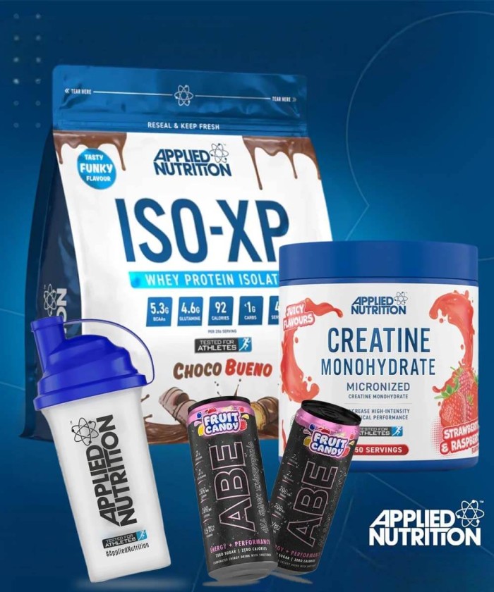 Whey ISO XP + Créatine Monohydrate - applied nutrition prix Tunisie