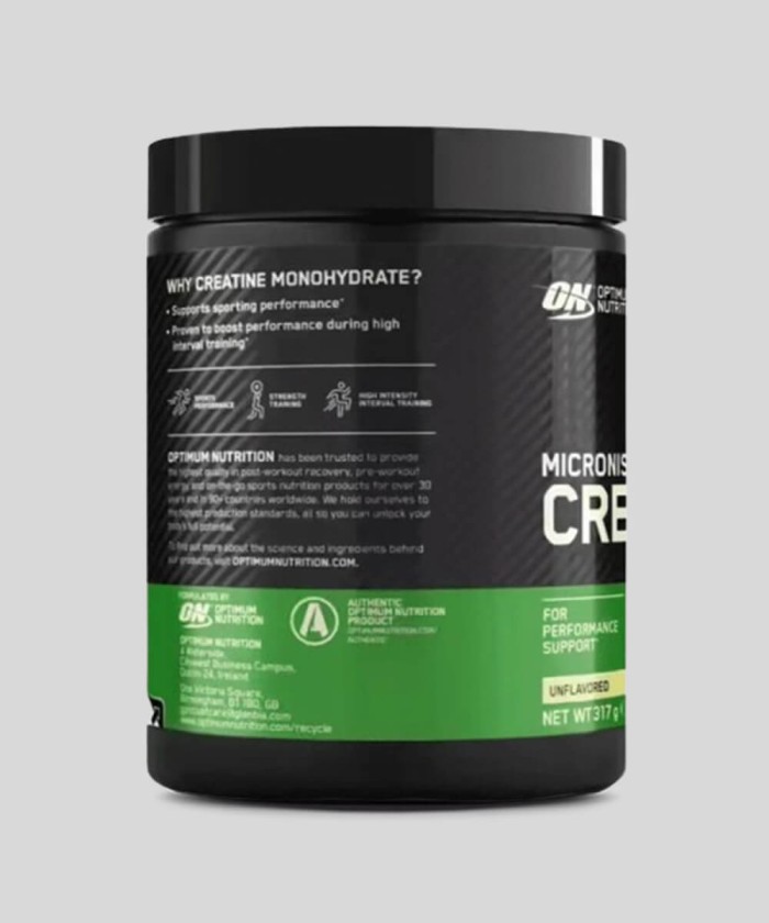 optimum nutrition micronized creatine powder