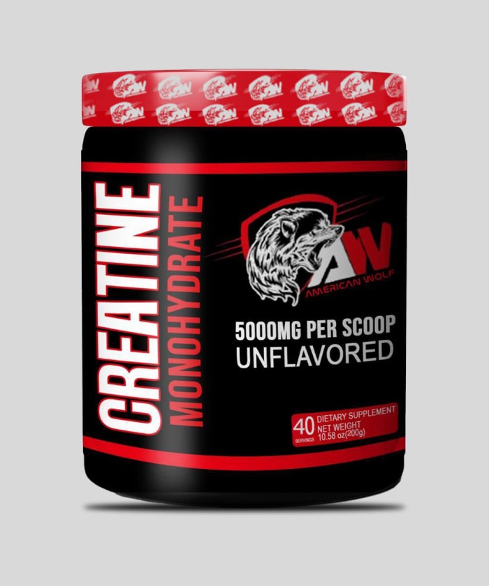 Creatine Monohydrate - American Wolf prix Tunisie