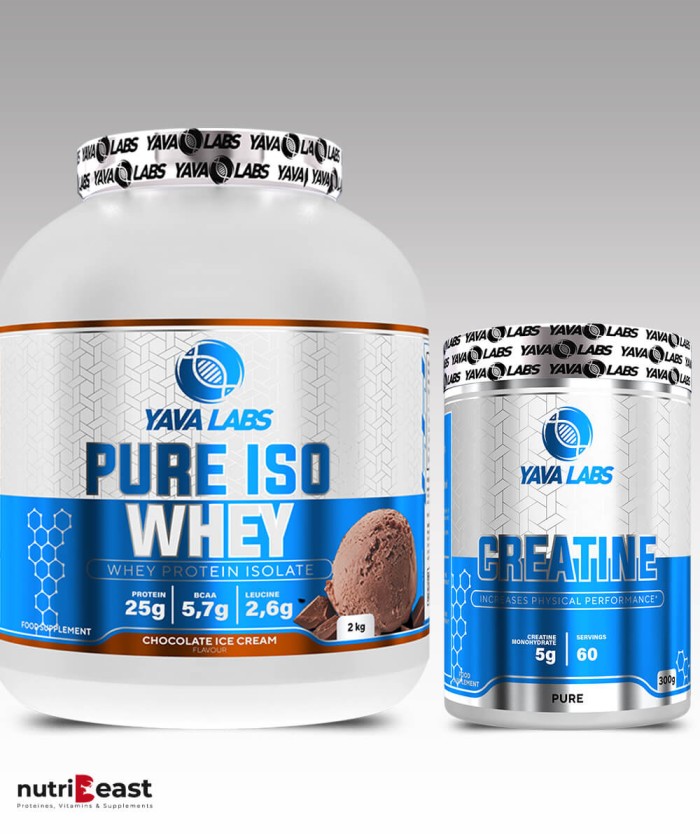 Pure ISO Whey-Créatine Pure-Yava Labs, prix Tunisie