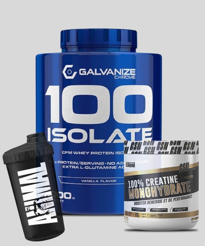 Pack Whey Isolate Galvanize...