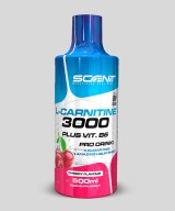 L-Carnitine 3000 + B6 Scenit Nutrition 500ml | Brûleur Tunisie