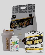 Pack Big Mass Gainer 6Kg & Créatine Monohydrate 200g - GSN prix Tunisie