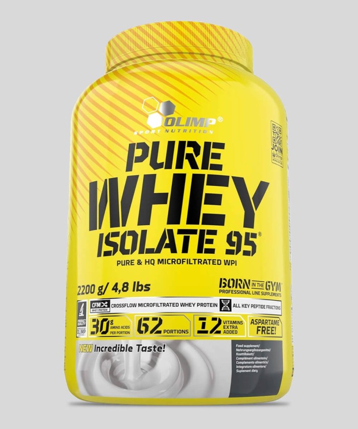 Pure whey Isolate 95 prix Tunisie - Olimp nutrition - nutribeast.tn
