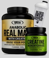 Pack Real Mass 3Kg + Créatine + Shaker | Prise de Masse Tunisie