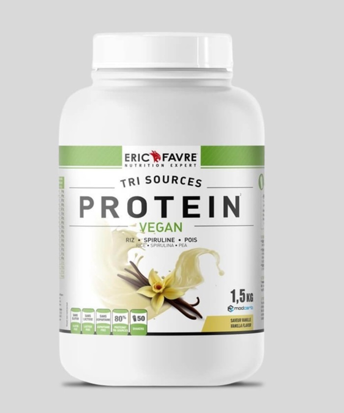 Protein Vegan Tunisie – Protéines Végétales Tri-Sources Pois Riz Spiruline