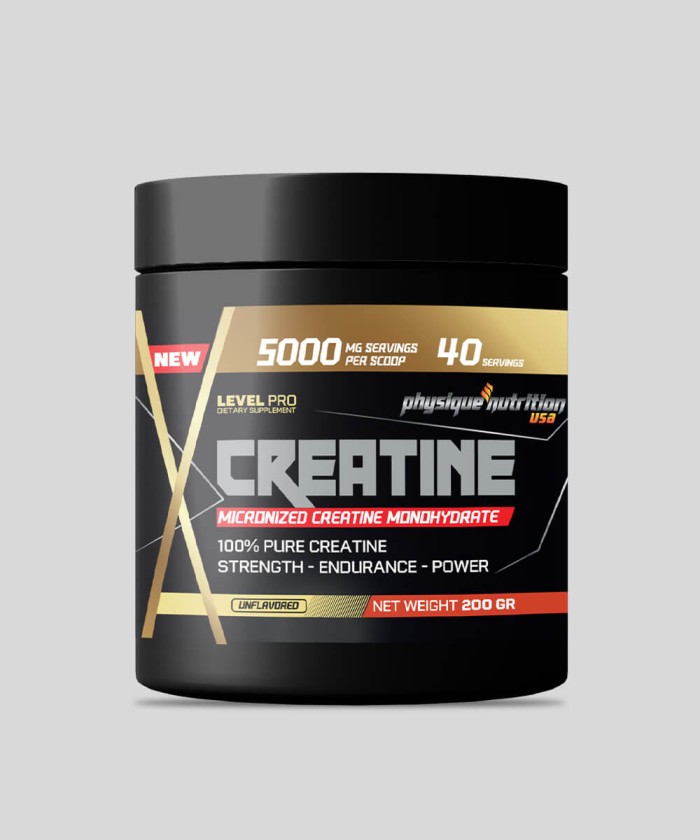 Boîte de Creatine Monohydrate Micronized 200 g Physique Nutrition Tunisie