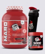 Pack American Wolf : Hard Mass 3Kg + Créatine 200g + Shaker