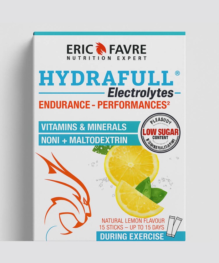 Hydrafull Electrolytes Citron – Boisson d’hydratation sans sucre Tunisie