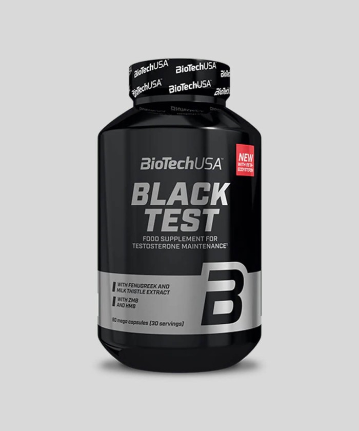 BioTechUSA Black Test Tunisie – Booster de testostérone naturel pour hommes