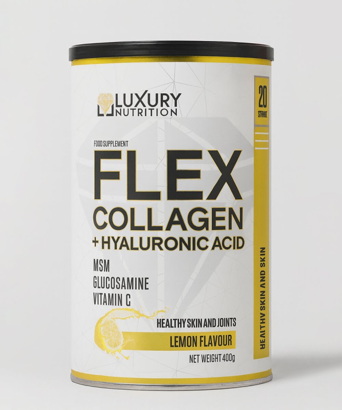 Flex Collagen + Hyaluronic Acid Tunisie – Collagène MSM Glucosamine Vitamine C