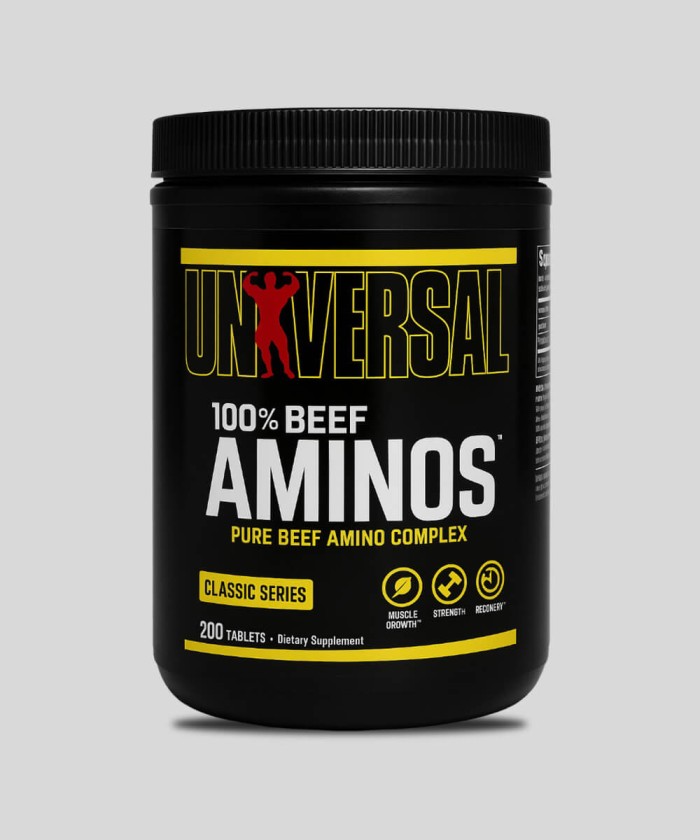 Universal 100% Beef Aminos Tunisie – Acides aminés bovins au meilleur prix