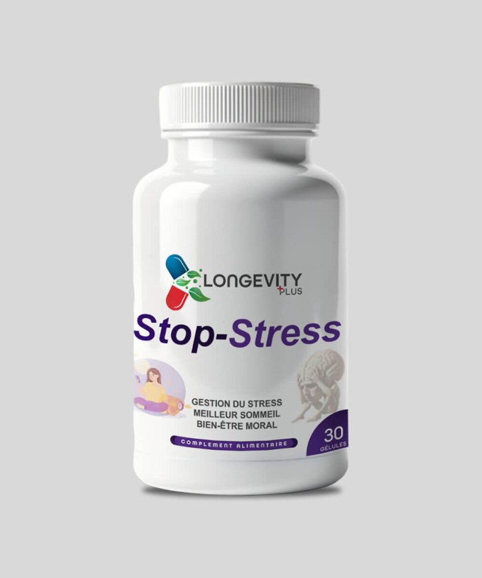 Stop-Stress Longevity Plus complément alimentaire anti-stress en Tunisie