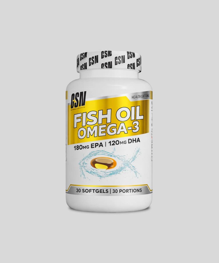 Fish Oil Omega-3 GSN Tunisie – Huile de poisson pure riche en EPA et DHA