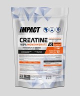 Créatine monohydrate 1kg Impact Sport Nutrition format professionnel athletes