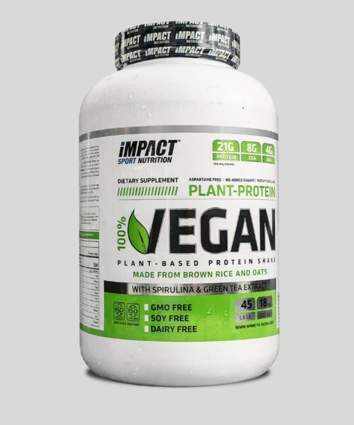 Protéine végétale 100% vegan Impact Sport Nutrition Tunisie