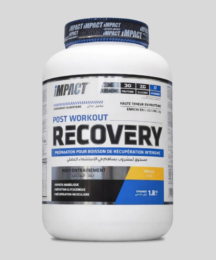 Post Workout Recovery Impact Sport Nutrition récupération musculaire Tunisie
