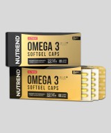 Omega 3 Plus Softgel Caps NUTREND huile de poisson EPA DHA vitamine D