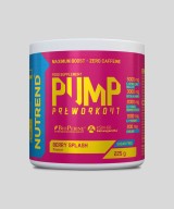Pump NUTREND 225g pre workout sans caféine