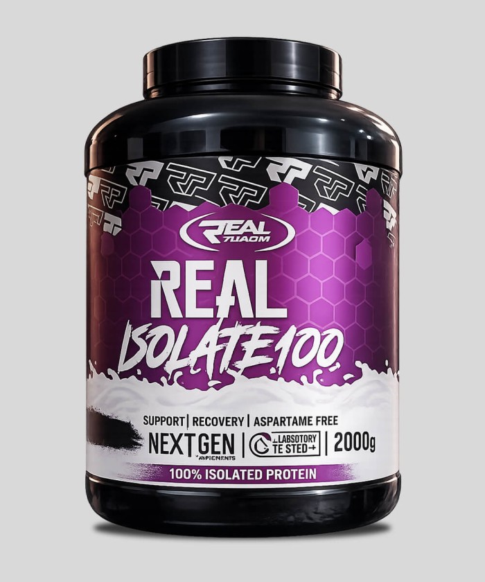 Real Pharm Real Isolate 100 – 2000g | Whey Isolate Tunisie