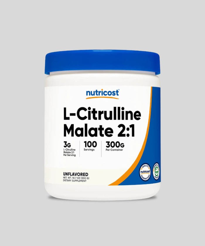 Nutricost - Citrulline Malate 2:1 300g | prix Tunisie