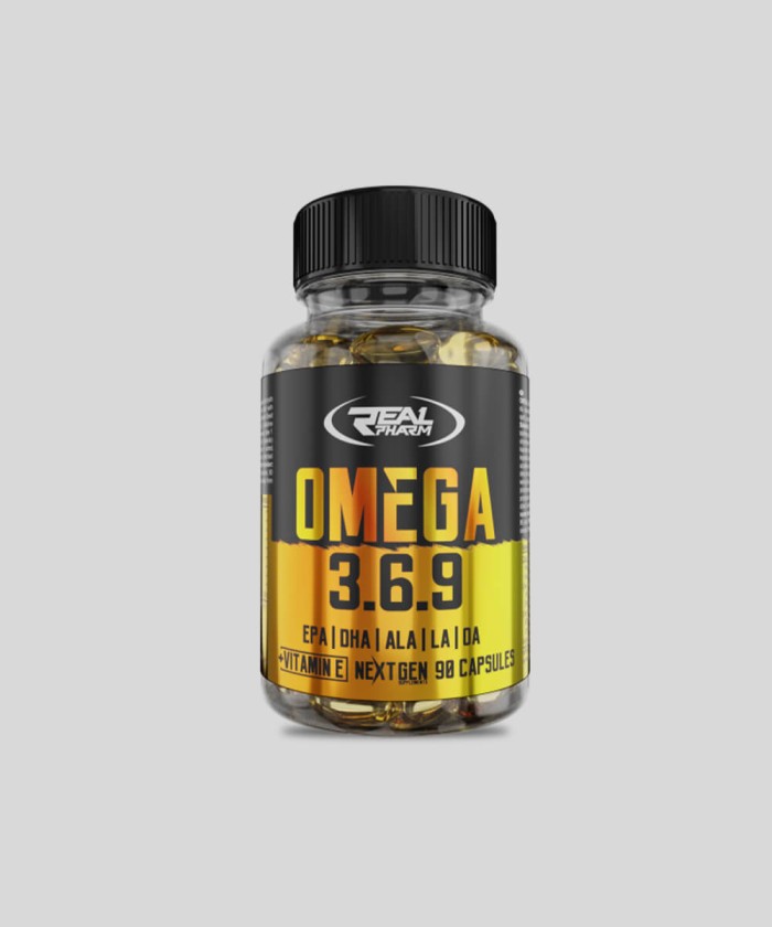 Real Pharm Omega 3 6 9 90 capsules complément oméga 3 6 9 prix Tunisie
