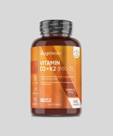 Vitamine D3 4000 IU K2 MK7 365 comprimés Tunisie