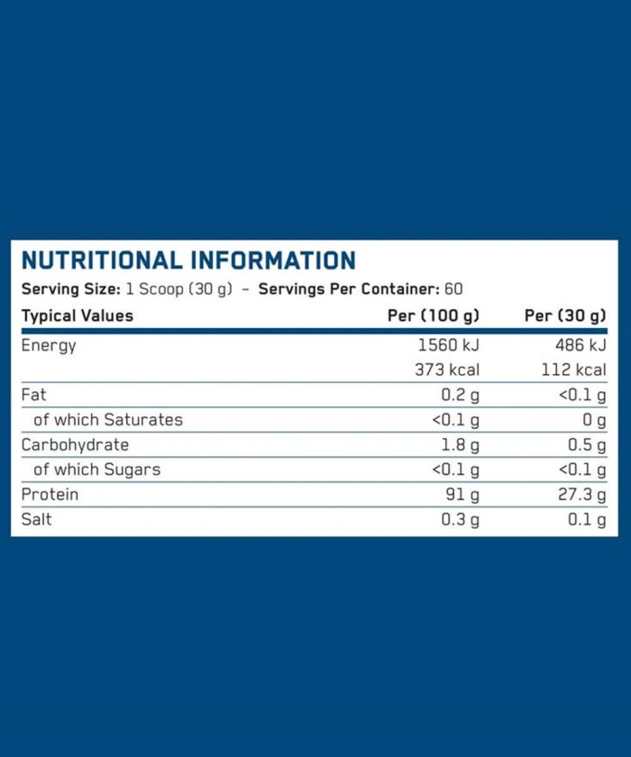 Fiche technique BEEF-XP - CLEAR HYDROLYSED BEEF PROTEIN - Applied Nutrition