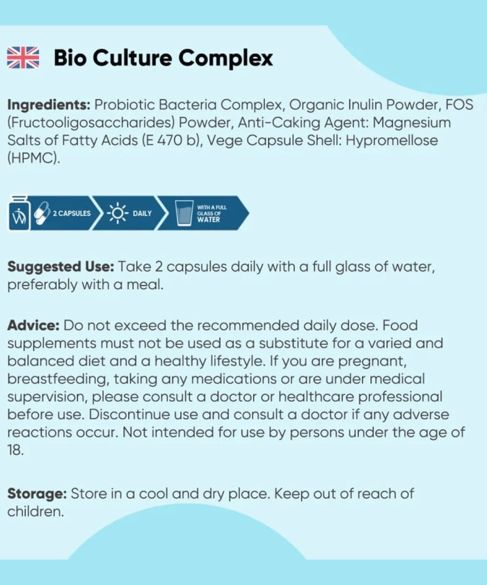 Probiotiques microbiote 60 capsules