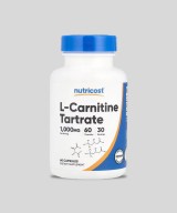 L Carnitine Tartrate 1000mg 60 capsules Tunisie
