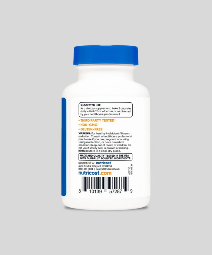 Nutricost GMP ISO
