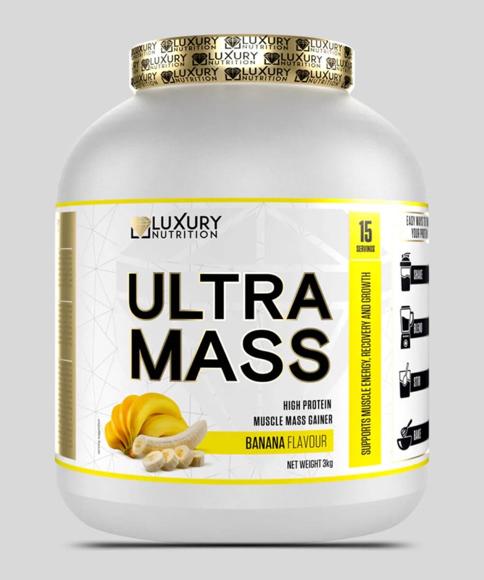 Ultra Mass 3kg Luxury Nutrition Tunisie