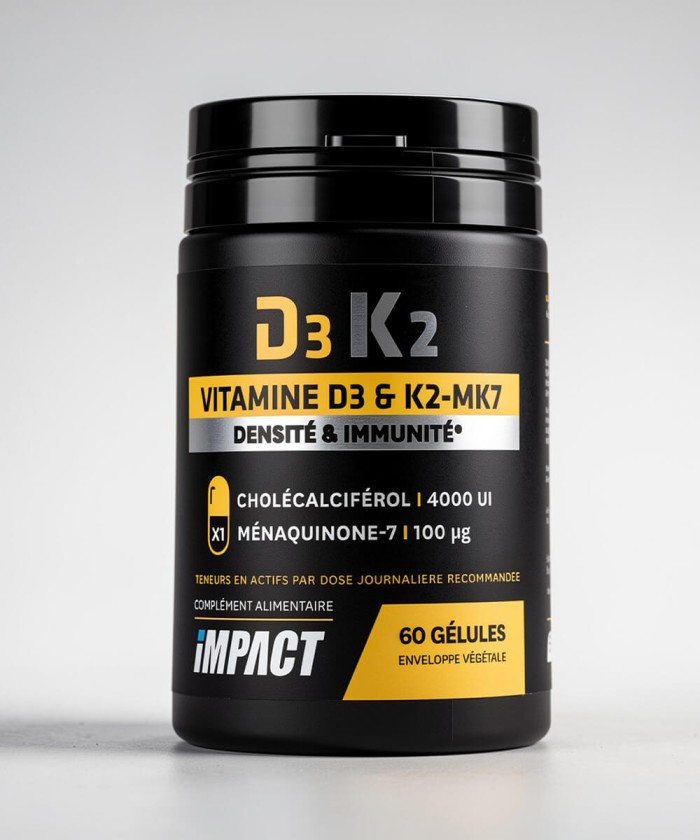 Vitamine D3 4000 UI K2 MK-7 Tunisie