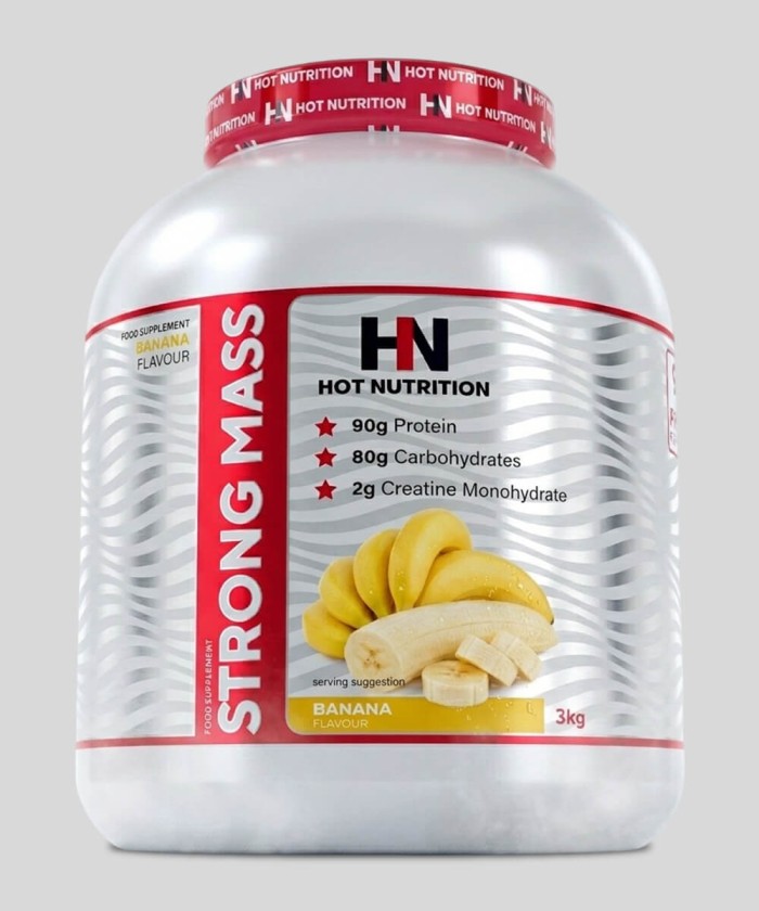Strong Mass Banane 3kg Hot Nutrition Tunisie