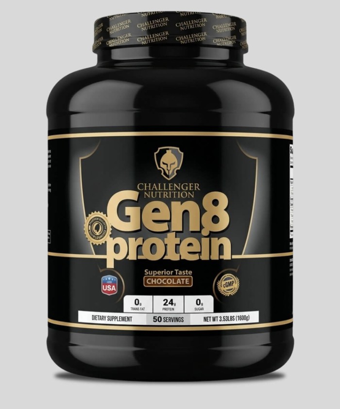 Gen 8 Protein Challenger Nutrition 50 servings Tunisie