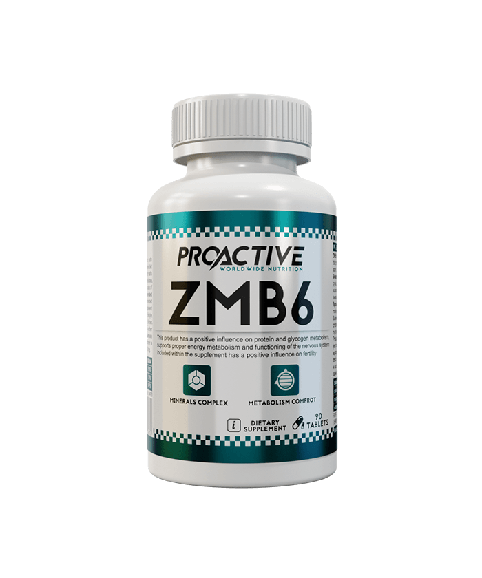 zinc, magnésium,vitamine B6 - Proactive - ZMB6 Proactive - prix Tunisie