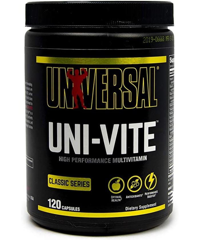 Universal Nutrition Uni-Vite Multivitamin - 120 Capsules